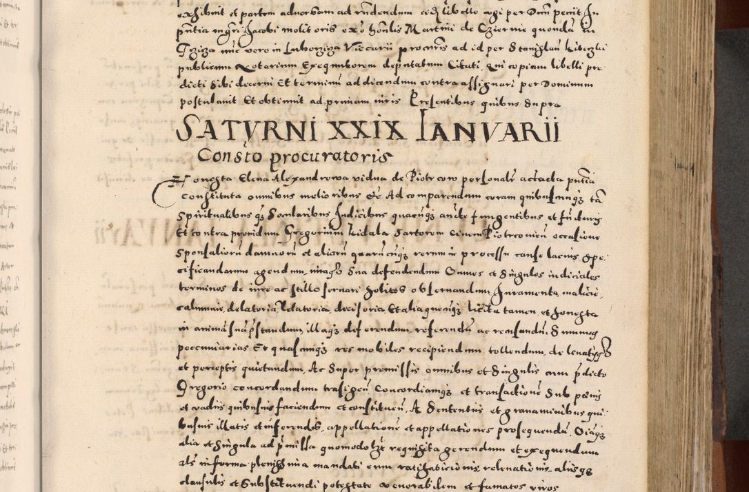 Zdjęcie nr 209 dla obiektu archiwalnego: [Liber actorum, vicariatus et officialatus Cracoviensis ad annum Domini 1574 et seqventes]