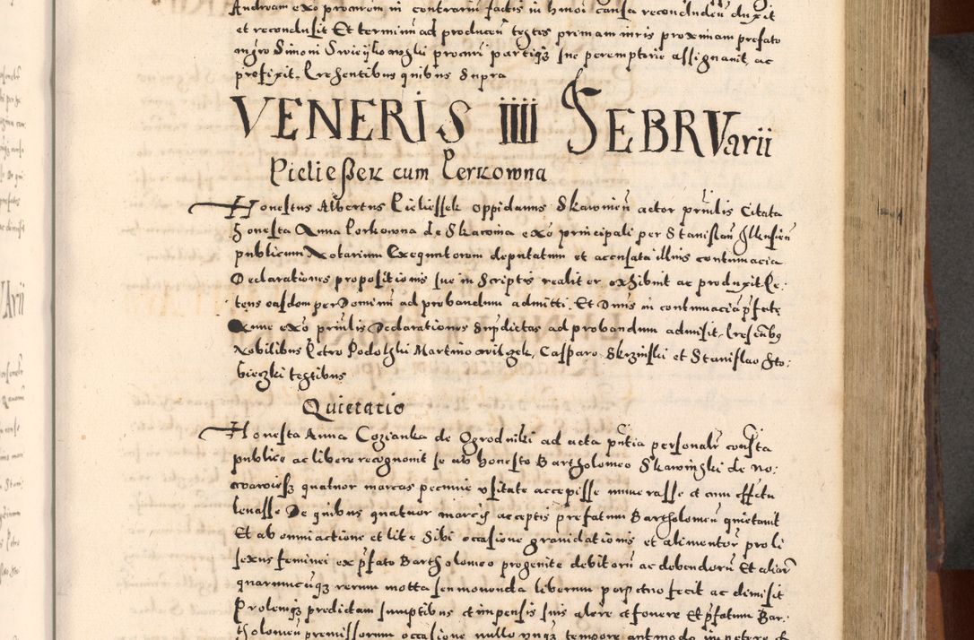 Zdjęcie nr 211 dla obiektu archiwalnego: [Liber actorum, vicariatus et officialatus Cracoviensis ad annum Domini 1574 et seqventes]
