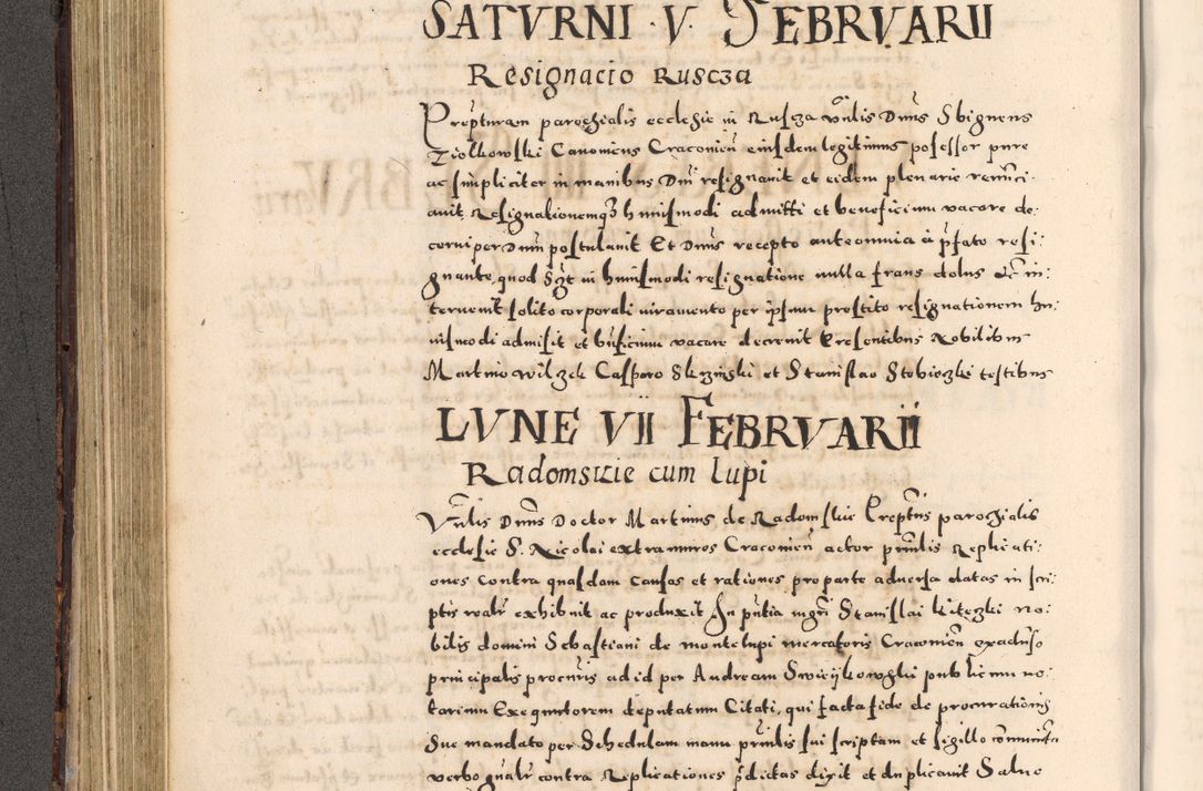 Zdjęcie nr 212 dla obiektu archiwalnego: [Liber actorum, vicariatus et officialatus Cracoviensis ad annum Domini 1574 et seqventes]