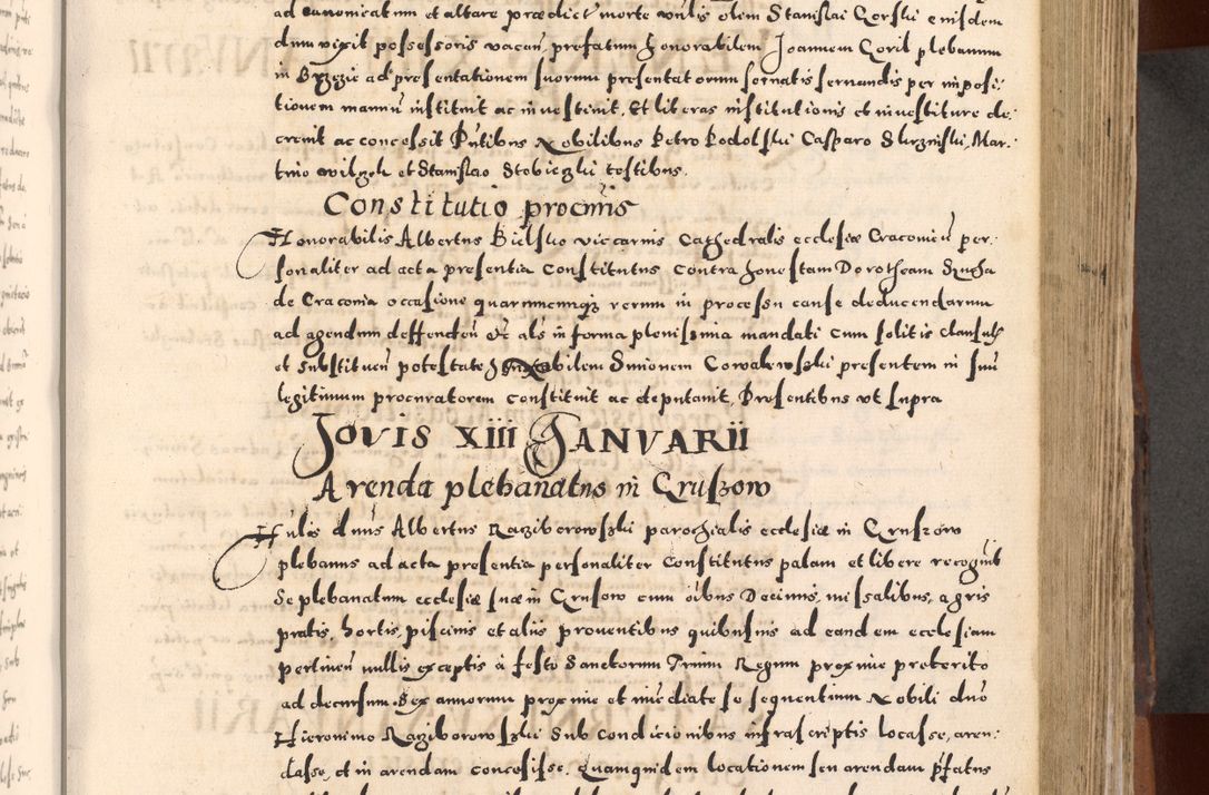Zdjęcie nr 199 dla obiektu archiwalnego: [Liber actorum, vicariatus et officialatus Cracoviensis ad annum Domini 1574 et seqventes]