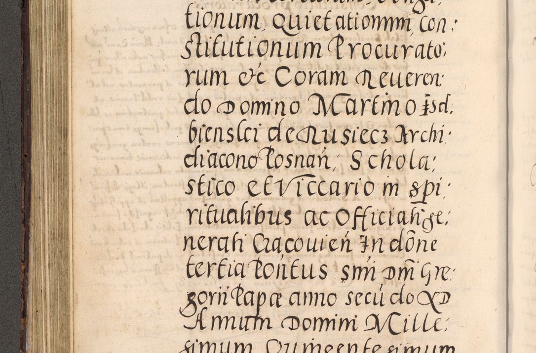 Zdjęcie nr 194 dla obiektu archiwalnego: [Liber actorum, vicariatus et officialatus Cracoviensis ad annum Domini 1574 et seqventes]