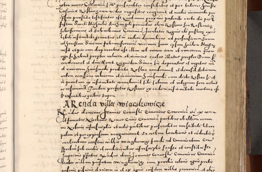 Zdjęcie nr 197 dla obiektu archiwalnego: [Liber actorum, vicariatus et officialatus Cracoviensis ad annum Domini 1574 et seqventes]