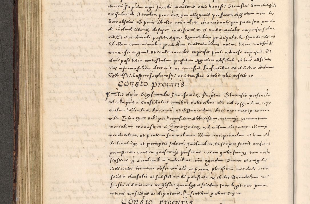 Zdjęcie nr 182 dla obiektu archiwalnego: [Liber actorum, vicariatus et officialatus Cracoviensis ad annum Domini 1574 et seqventes]
