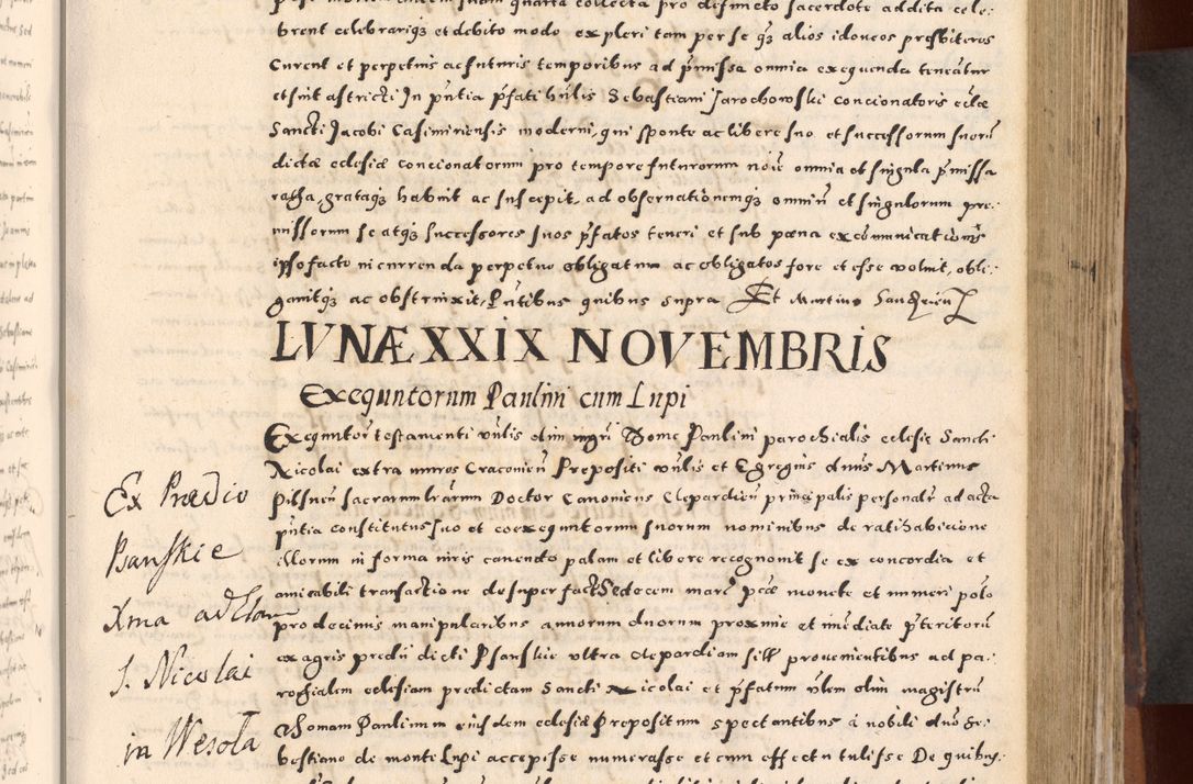 Zdjęcie nr 179 dla obiektu archiwalnego: [Liber actorum, vicariatus et officialatus Cracoviensis ad annum Domini 1574 et seqventes]