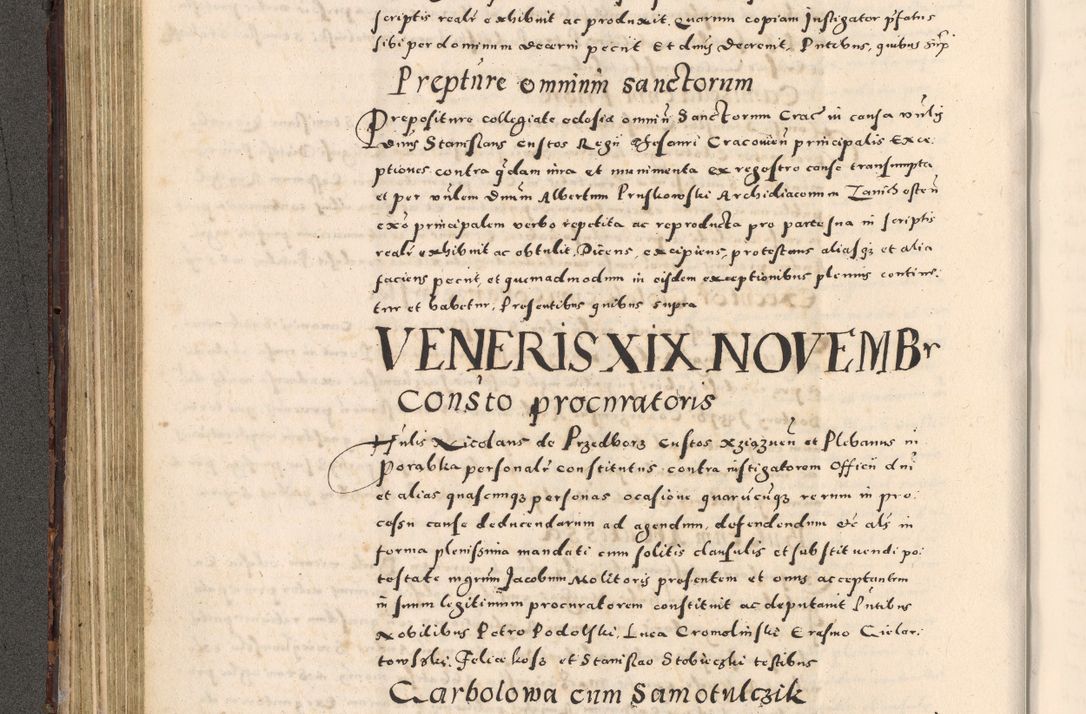 Zdjęcie nr 174 dla obiektu archiwalnego: [Liber actorum, vicariatus et officialatus Cracoviensis ad annum Domini 1574 et seqventes]