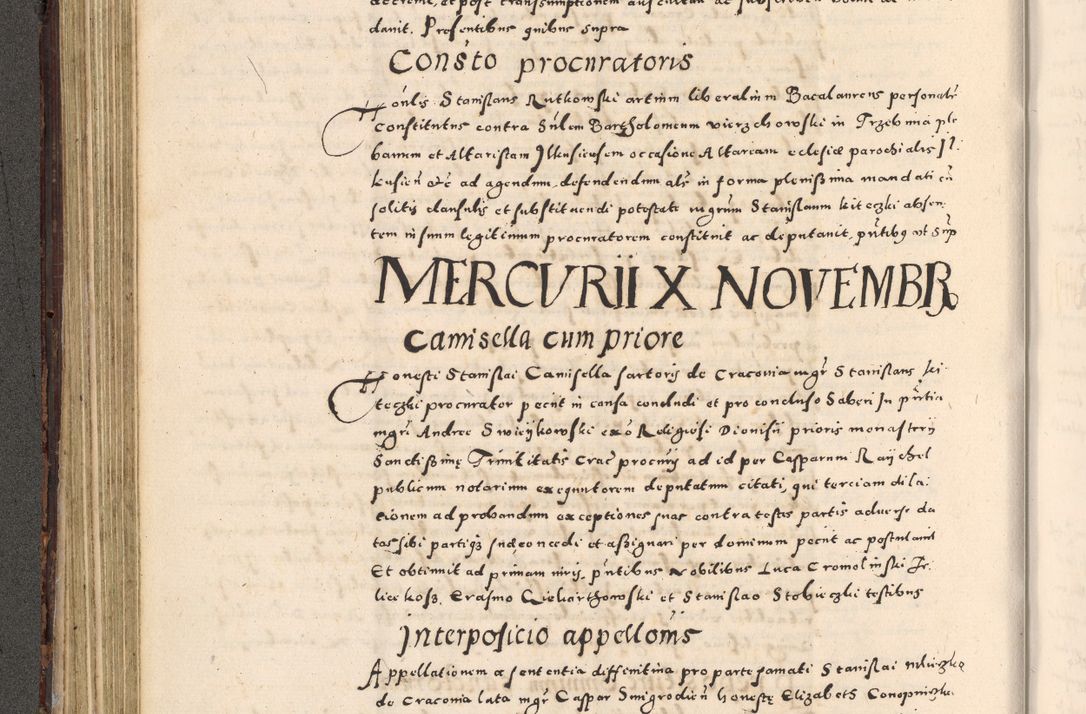 Zdjęcie nr 168 dla obiektu archiwalnego: [Liber actorum, vicariatus et officialatus Cracoviensis ad annum Domini 1574 et seqventes]