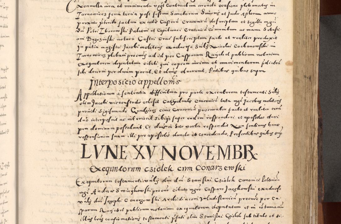 Zdjęcie nr 171 dla obiektu archiwalnego: [Liber actorum, vicariatus et officialatus Cracoviensis ad annum Domini 1574 et seqventes]