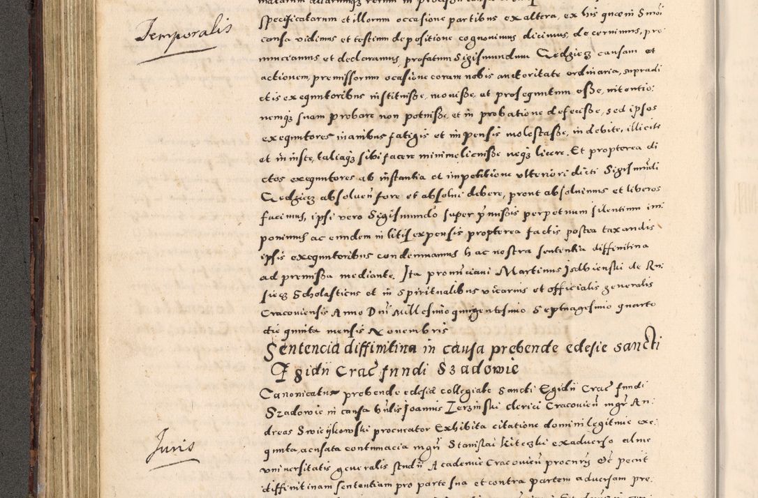 Zdjęcie nr 166 dla obiektu archiwalnego: [Liber actorum, vicariatus et officialatus Cracoviensis ad annum Domini 1574 et seqventes]