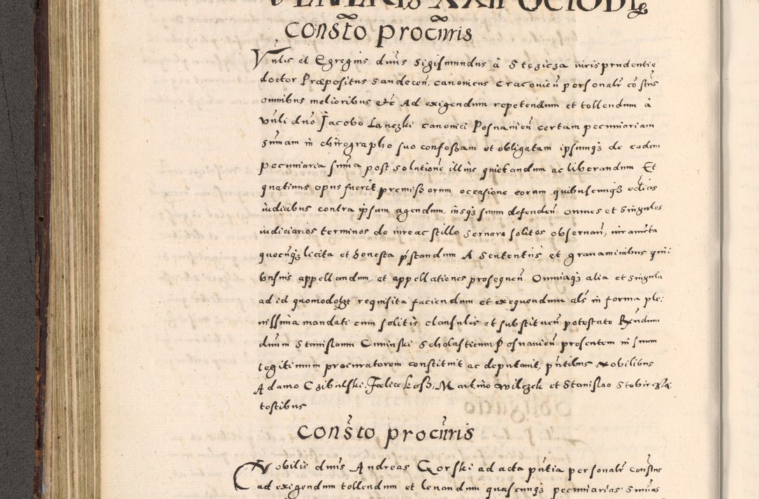 Zdjęcie nr 156 dla obiektu archiwalnego: [Liber actorum, vicariatus et officialatus Cracoviensis ad annum Domini 1574 et seqventes]
