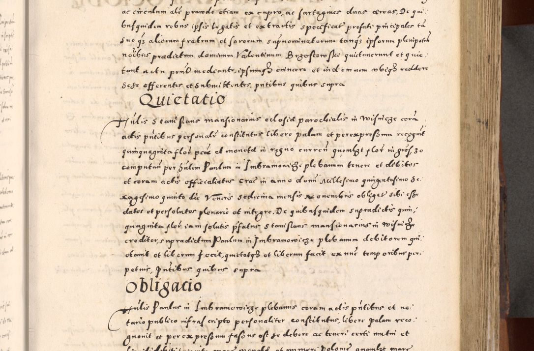 Zdjęcie nr 155 dla obiektu archiwalnego: [Liber actorum, vicariatus et officialatus Cracoviensis ad annum Domini 1574 et seqventes]