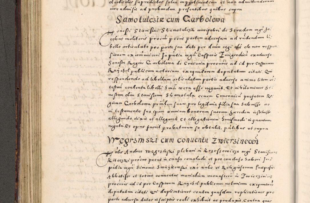 Zdjęcie nr 150 dla obiektu archiwalnego: [Liber actorum, vicariatus et officialatus Cracoviensis ad annum Domini 1574 et seqventes]