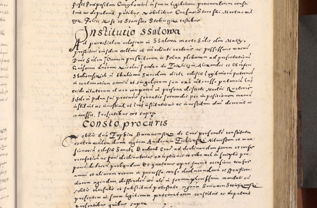 Zdjęcie nr 147 dla obiektu archiwalnego: [Liber actorum, vicariatus et officialatus Cracoviensis ad annum Domini 1574 et seqventes]