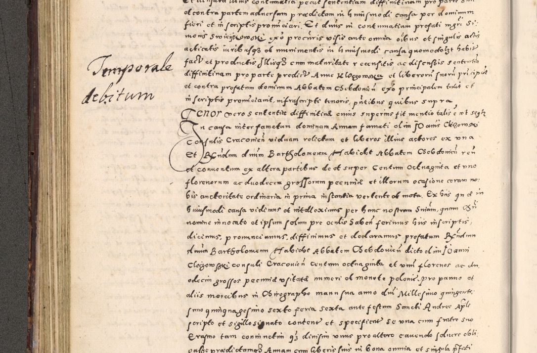 Zdjęcie nr 142 dla obiektu archiwalnego: [Liber actorum, vicariatus et officialatus Cracoviensis ad annum Domini 1574 et seqventes]