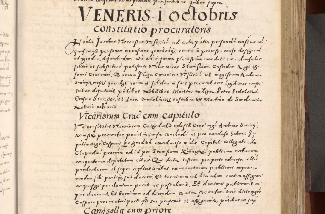 Zdjęcie nr 139 dla obiektu archiwalnego: [Liber actorum, vicariatus et officialatus Cracoviensis ad annum Domini 1574 et seqventes]
