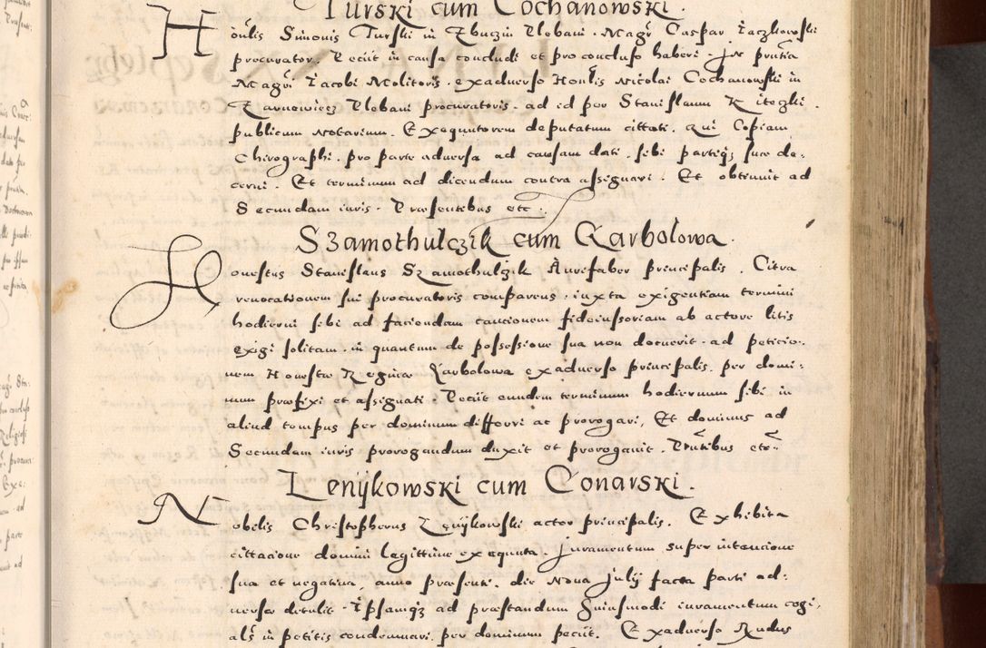 Zdjęcie nr 135 dla obiektu archiwalnego: [Liber actorum, vicariatus et officialatus Cracoviensis ad annum Domini 1574 et seqventes]