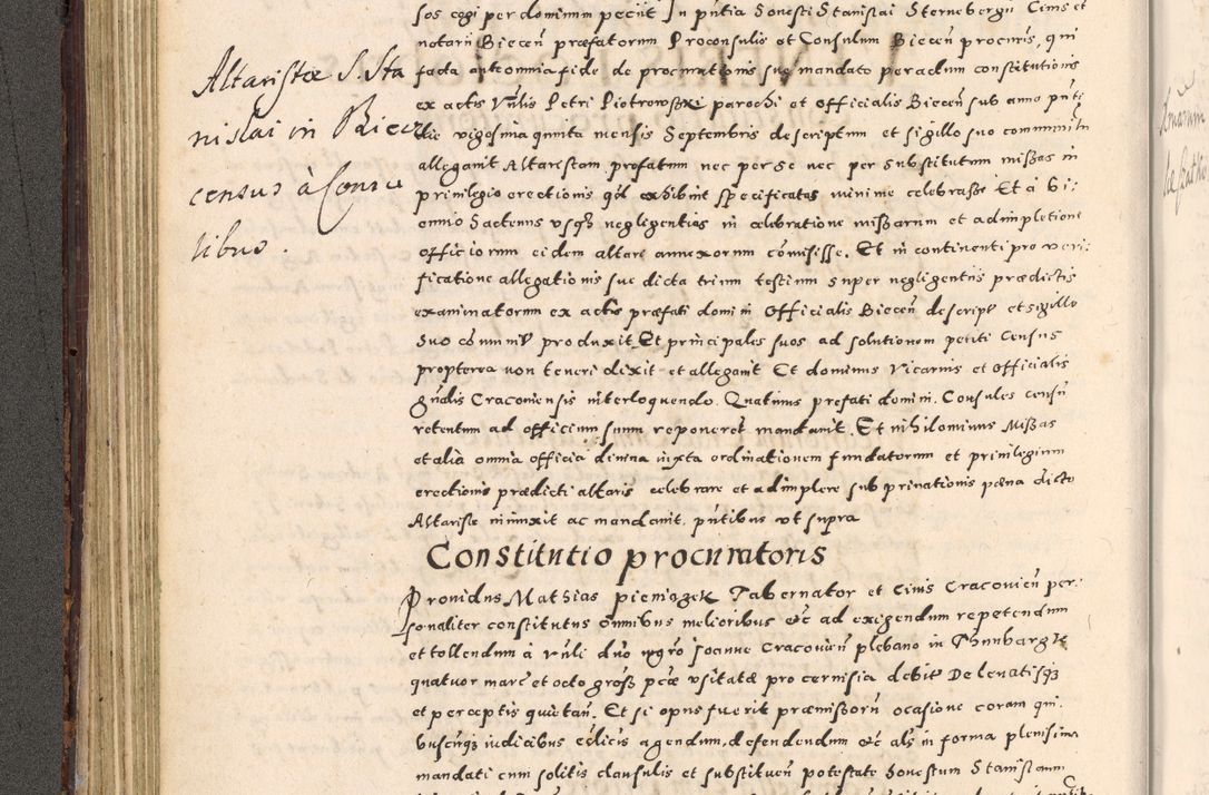Zdjęcie nr 140 dla obiektu archiwalnego: [Liber actorum, vicariatus et officialatus Cracoviensis ad annum Domini 1574 et seqventes]