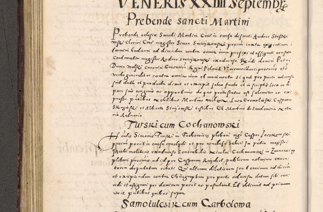 Zdjęcie nr 138 dla obiektu archiwalnego: [Liber actorum, vicariatus et officialatus Cracoviensis ad annum Domini 1574 et seqventes]