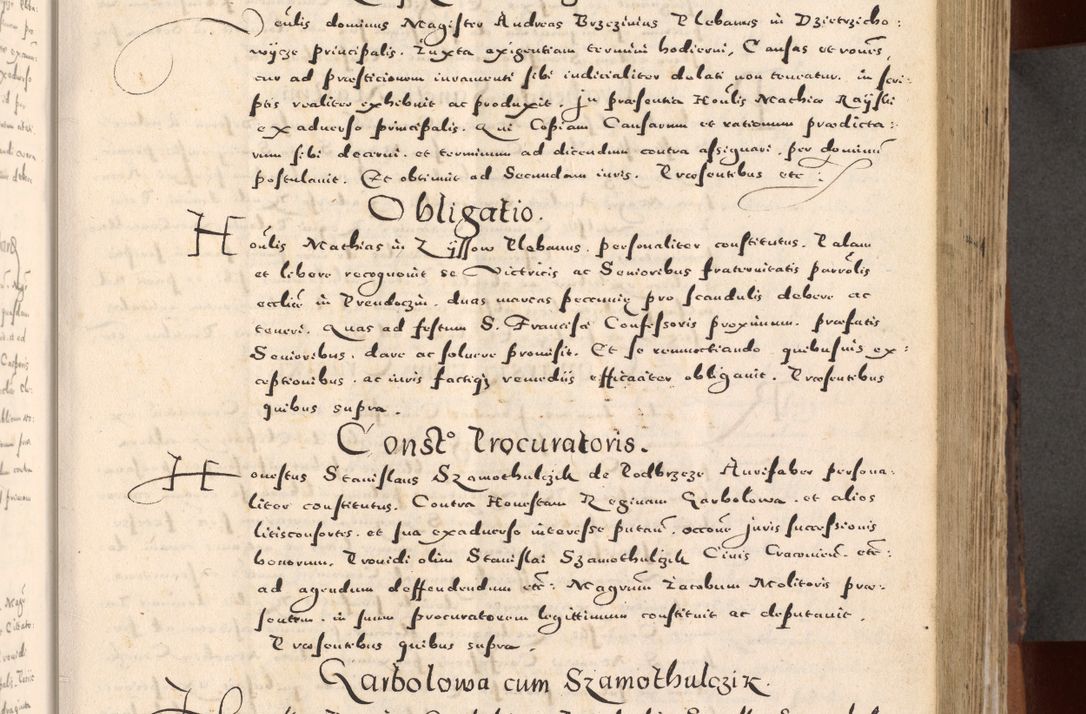 Zdjęcie nr 129 dla obiektu archiwalnego: [Liber actorum, vicariatus et officialatus Cracoviensis ad annum Domini 1574 et seqventes]