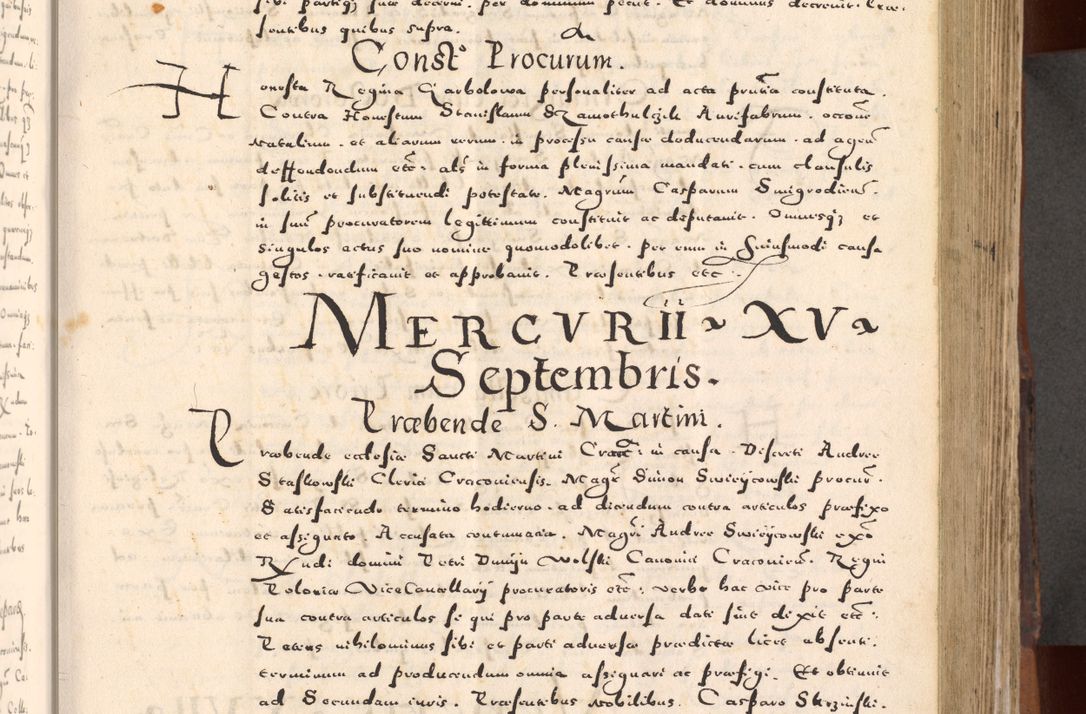 Zdjęcie nr 133 dla obiektu archiwalnego: [Liber actorum, vicariatus et officialatus Cracoviensis ad annum Domini 1574 et seqventes]