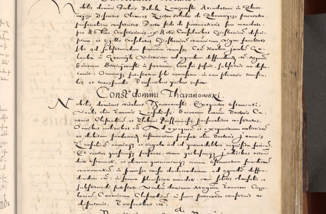 Zdjęcie nr 125 dla obiektu archiwalnego: [Liber actorum, vicariatus et officialatus Cracoviensis ad annum Domini 1574 et seqventes]