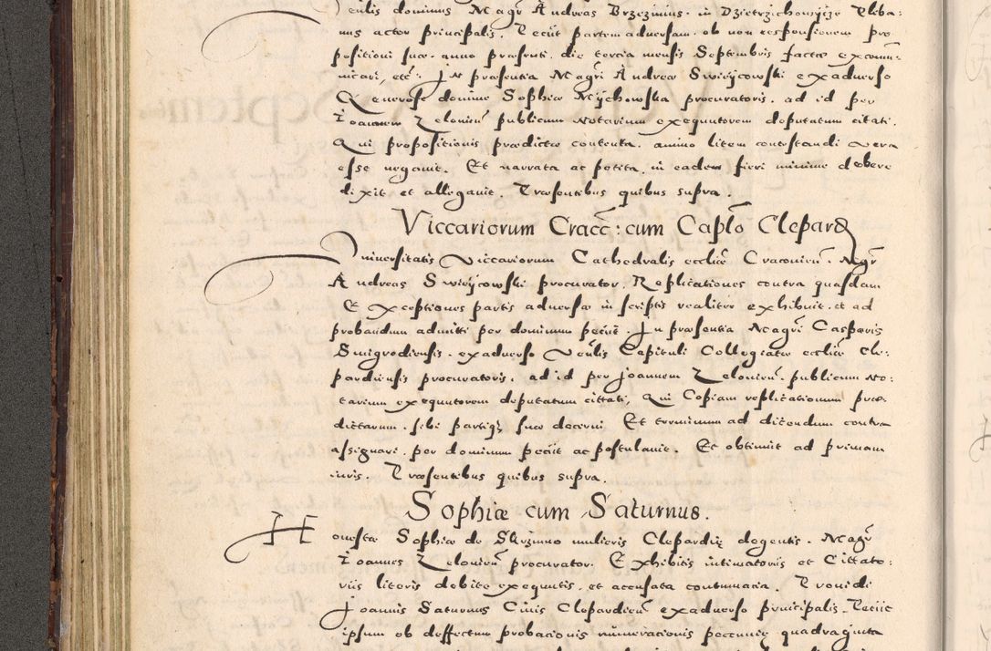 Zdjęcie nr 128 dla obiektu archiwalnego: [Liber actorum, vicariatus et officialatus Cracoviensis ad annum Domini 1574 et seqventes]