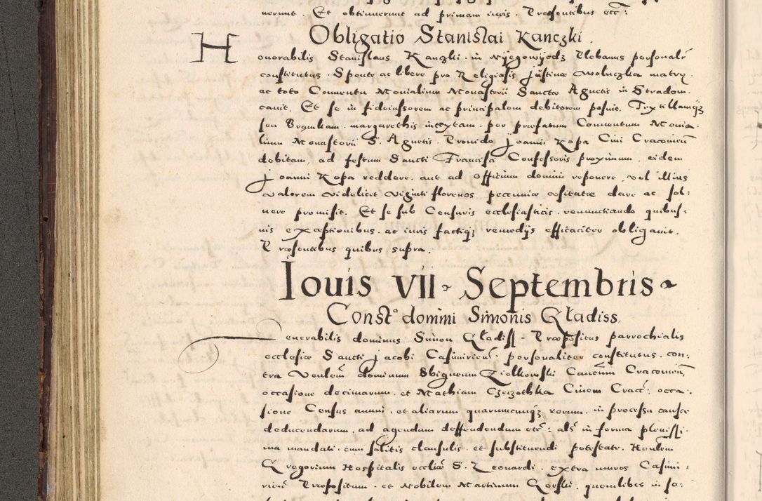 Zdjęcie nr 126 dla obiektu archiwalnego: [Liber actorum, vicariatus et officialatus Cracoviensis ad annum Domini 1574 et seqventes]