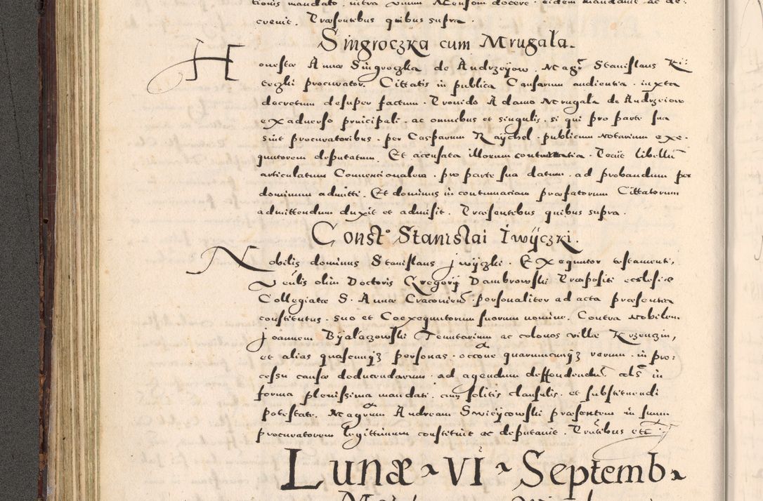 Zdjęcie nr 124 dla obiektu archiwalnego: [Liber actorum, vicariatus et officialatus Cracoviensis ad annum Domini 1574 et seqventes]