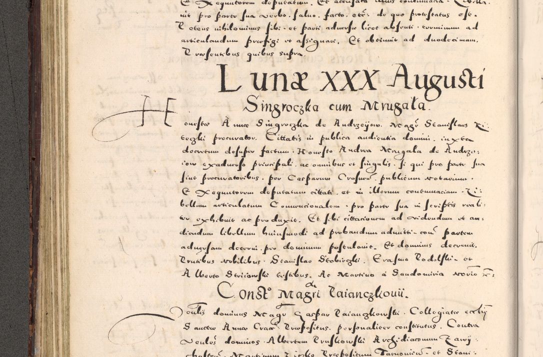 Zdjęcie nr 120 dla obiektu archiwalnego: [Liber actorum, vicariatus et officialatus Cracoviensis ad annum Domini 1574 et seqventes]