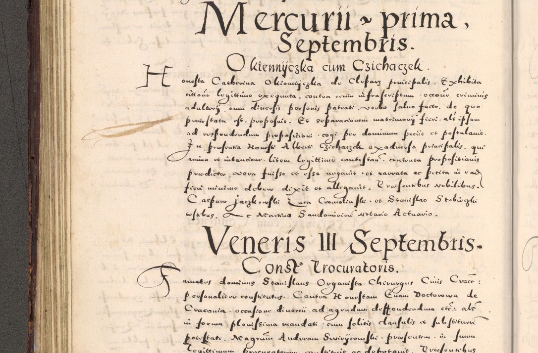 Zdjęcie nr 122 dla obiektu archiwalnego: [Liber actorum, vicariatus et officialatus Cracoviensis ad annum Domini 1574 et seqventes]
