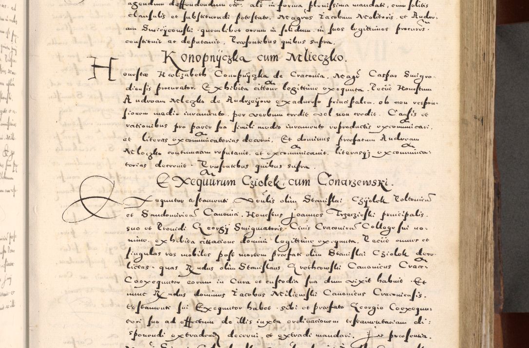 Zdjęcie nr 115 dla obiektu archiwalnego: [Liber actorum, vicariatus et officialatus Cracoviensis ad annum Domini 1574 et seqventes]