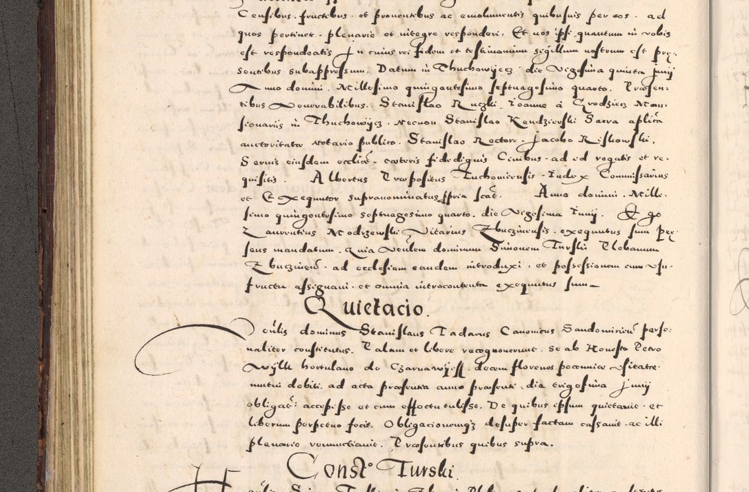 Zdjęcie nr 114 dla obiektu archiwalnego: [Liber actorum, vicariatus et officialatus Cracoviensis ad annum Domini 1574 et seqventes]