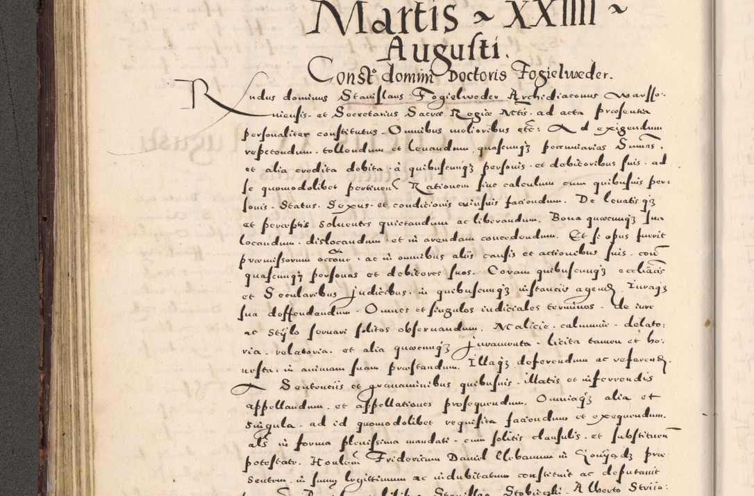 Zdjęcie nr 110 dla obiektu archiwalnego: [Liber actorum, vicariatus et officialatus Cracoviensis ad annum Domini 1574 et seqventes]