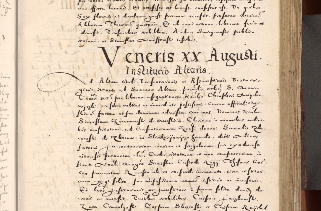 Zdjęcie nr 109 dla obiektu archiwalnego: [Liber actorum, vicariatus et officialatus Cracoviensis ad annum Domini 1574 et seqventes]