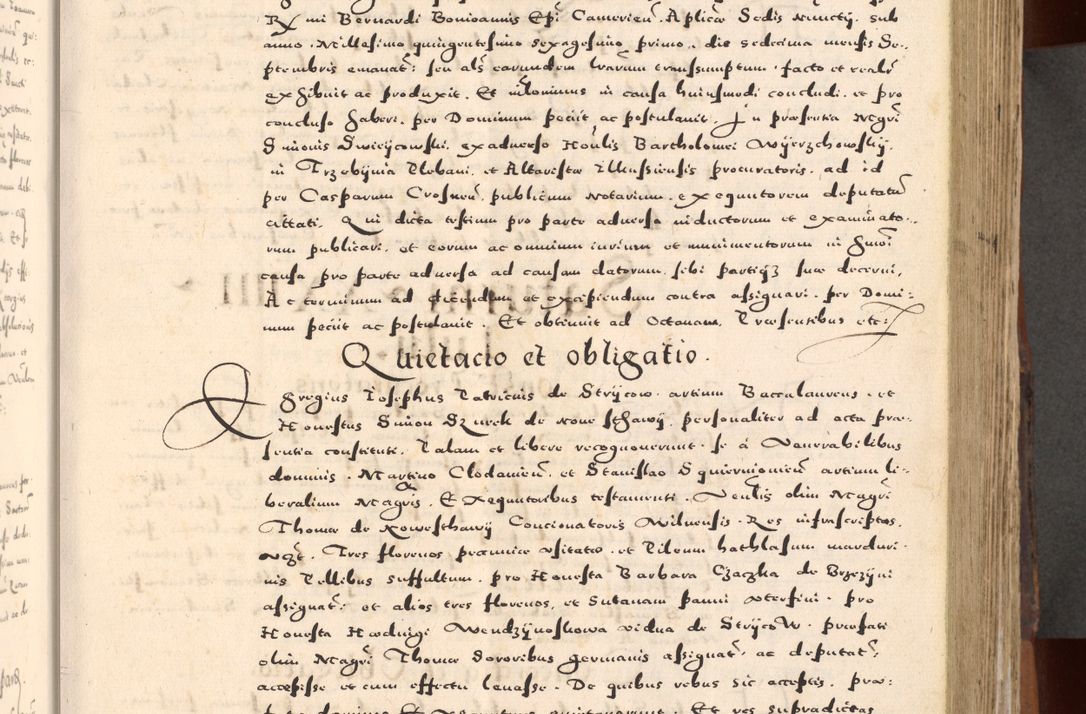 Zdjęcie nr 99 dla obiektu archiwalnego: [Liber actorum, vicariatus et officialatus Cracoviensis ad annum Domini 1574 et seqventes]
