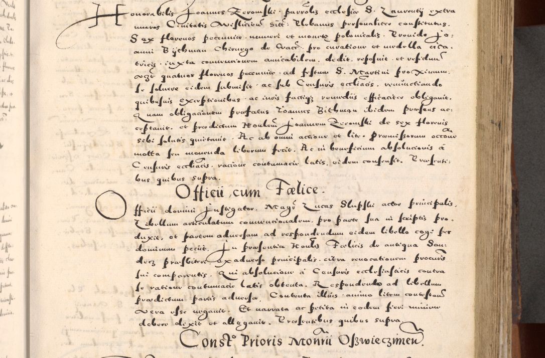 Zdjęcie nr 101 dla obiektu archiwalnego: [Liber actorum, vicariatus et officialatus Cracoviensis ad annum Domini 1574 et seqventes]
