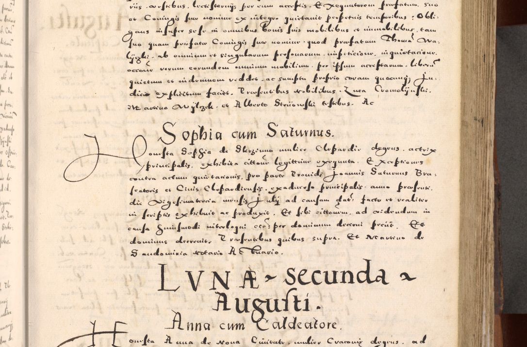 Zdjęcie nr 103 dla obiektu archiwalnego: [Liber actorum, vicariatus et officialatus Cracoviensis ad annum Domini 1574 et seqventes]