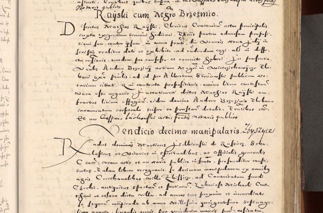 Zdjęcie nr 87 dla obiektu archiwalnego: [Liber actorum, vicariatus et officialatus Cracoviensis ad annum Domini 1574 et seqventes]