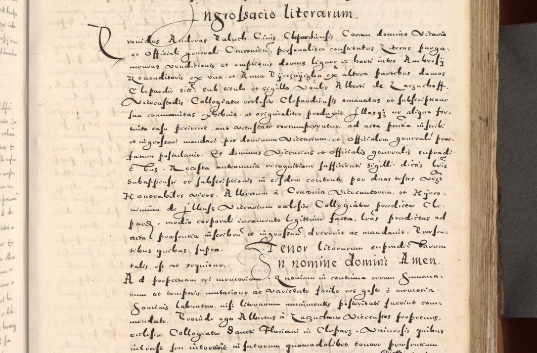 Zdjęcie nr 91 dla obiektu archiwalnego: [Liber actorum, vicariatus et officialatus Cracoviensis ad annum Domini 1574 et seqventes]