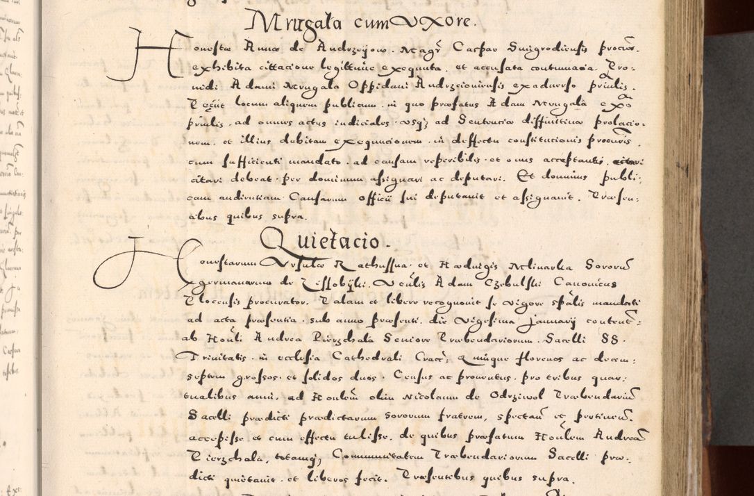 Zdjęcie nr 79 dla obiektu archiwalnego: [Liber actorum, vicariatus et officialatus Cracoviensis ad annum Domini 1574 et seqventes]