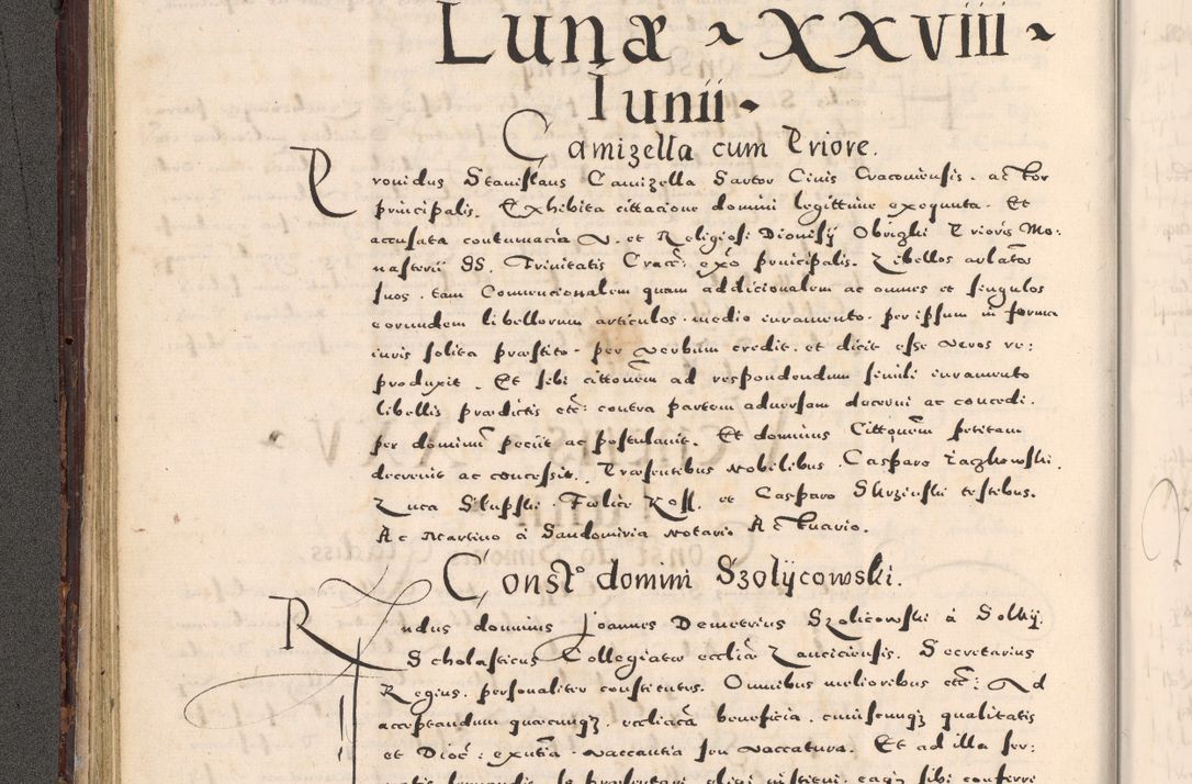 Zdjęcie nr 72 dla obiektu archiwalnego: [Liber actorum, vicariatus et officialatus Cracoviensis ad annum Domini 1574 et seqventes]