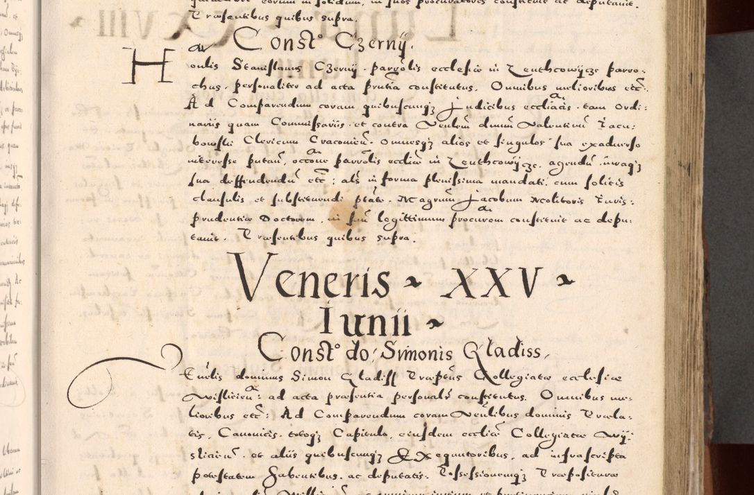 Zdjęcie nr 71 dla obiektu archiwalnego: [Liber actorum, vicariatus et officialatus Cracoviensis ad annum Domini 1574 et seqventes]