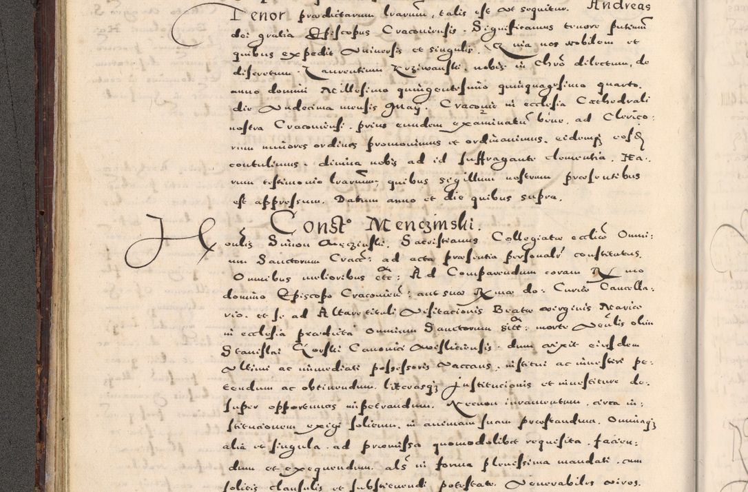 Zdjęcie nr 58 dla obiektu archiwalnego: [Liber actorum, vicariatus et officialatus Cracoviensis ad annum Domini 1574 et seqventes]