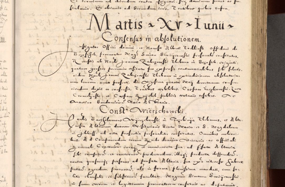 Zdjęcie nr 61 dla obiektu archiwalnego: [Liber actorum, vicariatus et officialatus Cracoviensis ad annum Domini 1574 et seqventes]