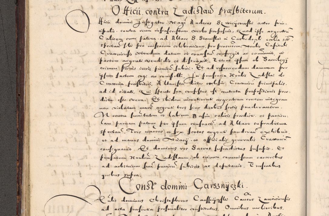 Zdjęcie nr 50 dla obiektu archiwalnego: [Liber actorum, vicariatus et officialatus Cracoviensis ad annum Domini 1574 et seqventes]