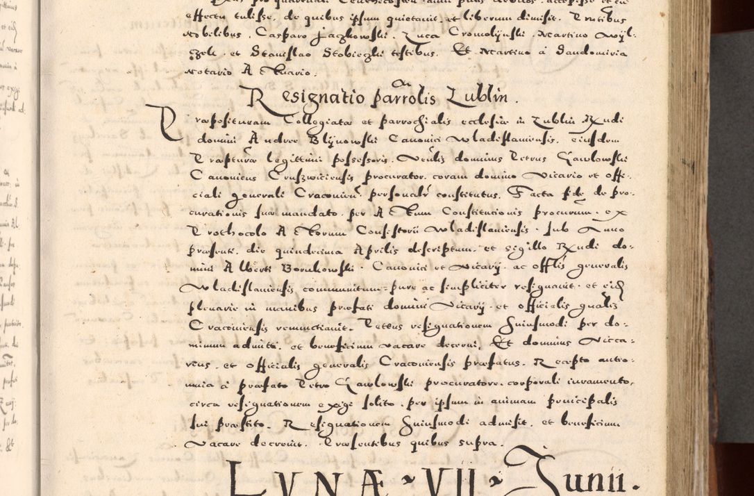 Zdjęcie nr 49 dla obiektu archiwalnego: [Liber actorum, vicariatus et officialatus Cracoviensis ad annum Domini 1574 et seqventes]