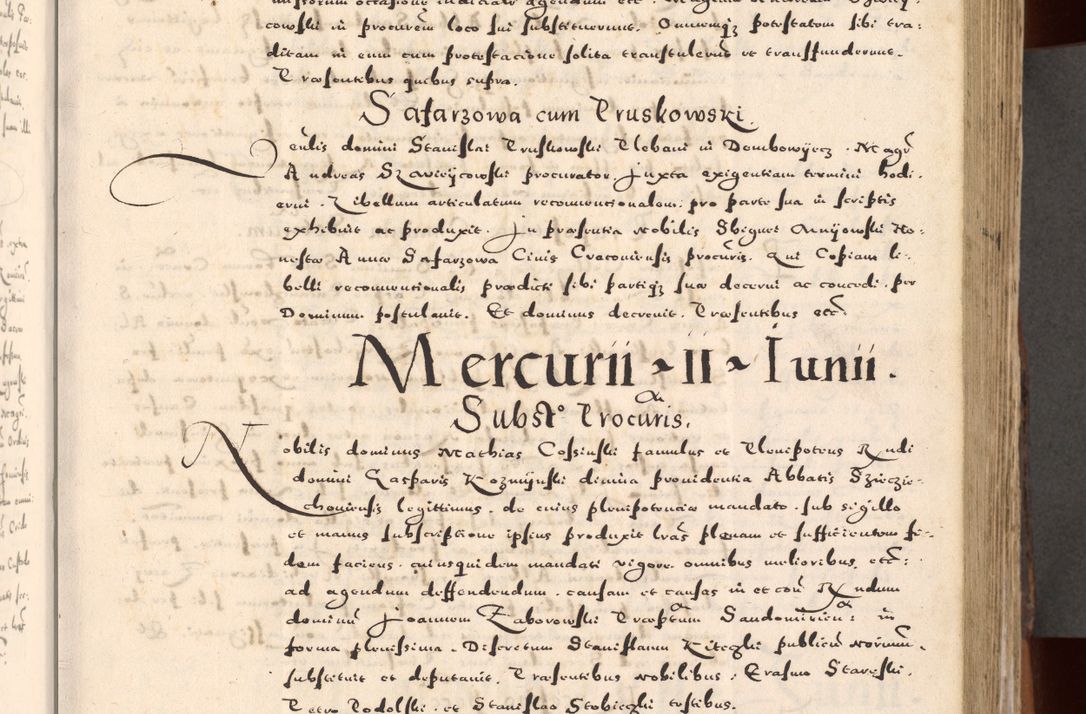 Zdjęcie nr 47 dla obiektu archiwalnego: [Liber actorum, vicariatus et officialatus Cracoviensis ad annum Domini 1574 et seqventes]