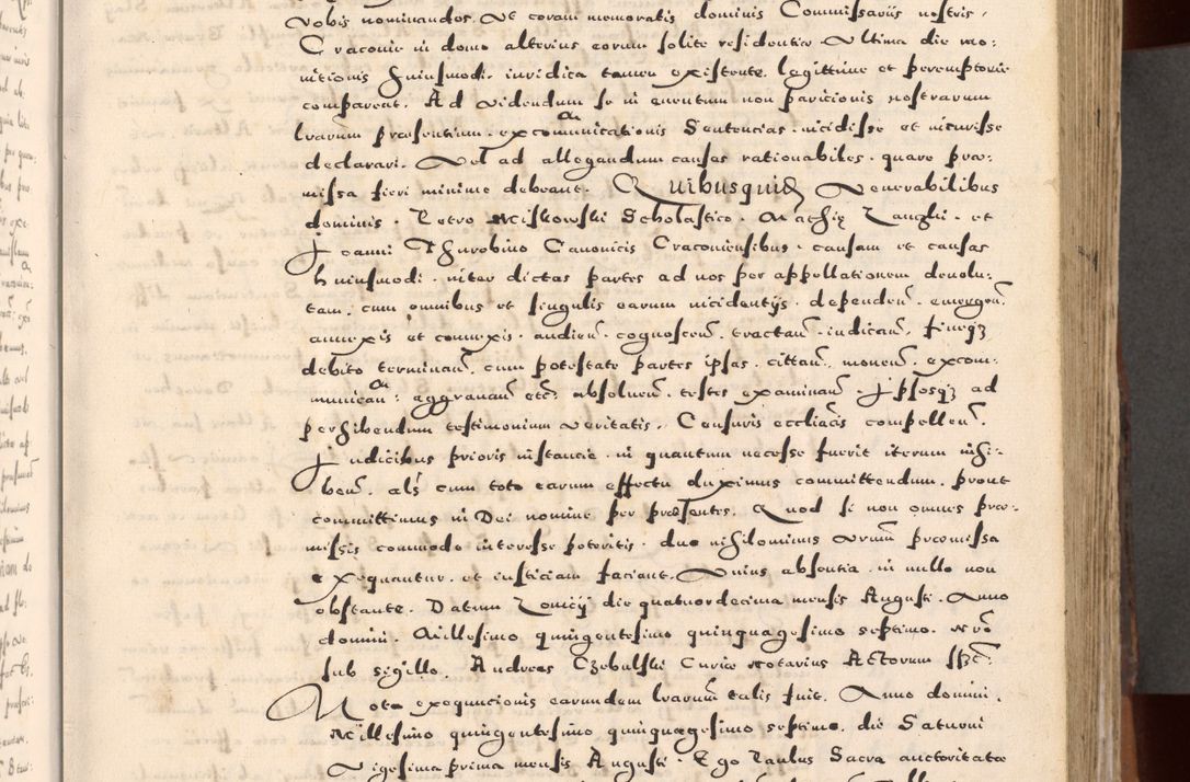 Zdjęcie nr 41 dla obiektu archiwalnego: [Liber actorum, vicariatus et officialatus Cracoviensis ad annum Domini 1574 et seqventes]