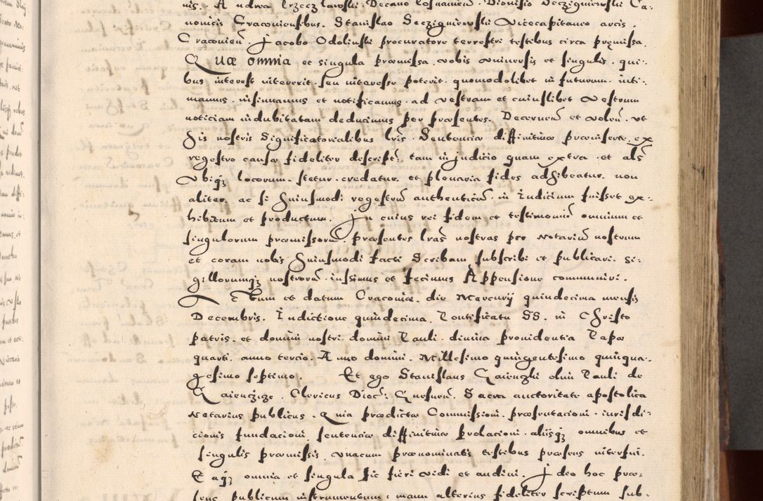 Zdjęcie nr 43 dla obiektu archiwalnego: [Liber actorum, vicariatus et officialatus Cracoviensis ad annum Domini 1574 et seqventes]