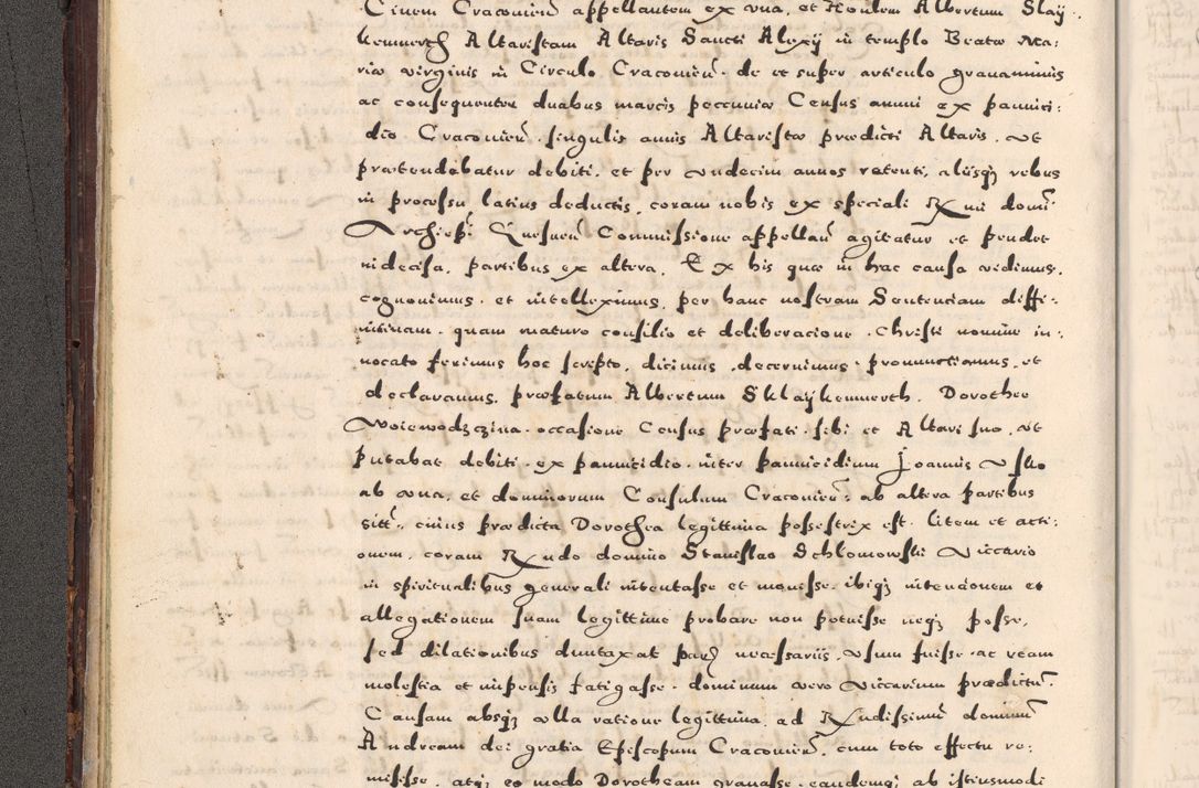 Zdjęcie nr 42 dla obiektu archiwalnego: [Liber actorum, vicariatus et officialatus Cracoviensis ad annum Domini 1574 et seqventes]