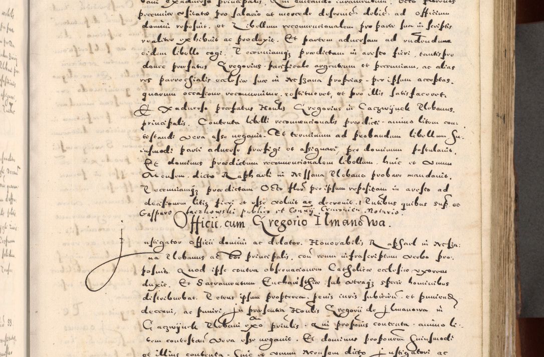 Zdjęcie nr 37 dla obiektu archiwalnego: [Liber actorum, vicariatus et officialatus Cracoviensis ad annum Domini 1574 et seqventes]